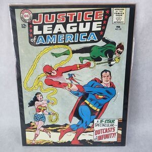 Justice League Of America #25 1964 Vintage DC Comic Series 11"X14" Poster Print